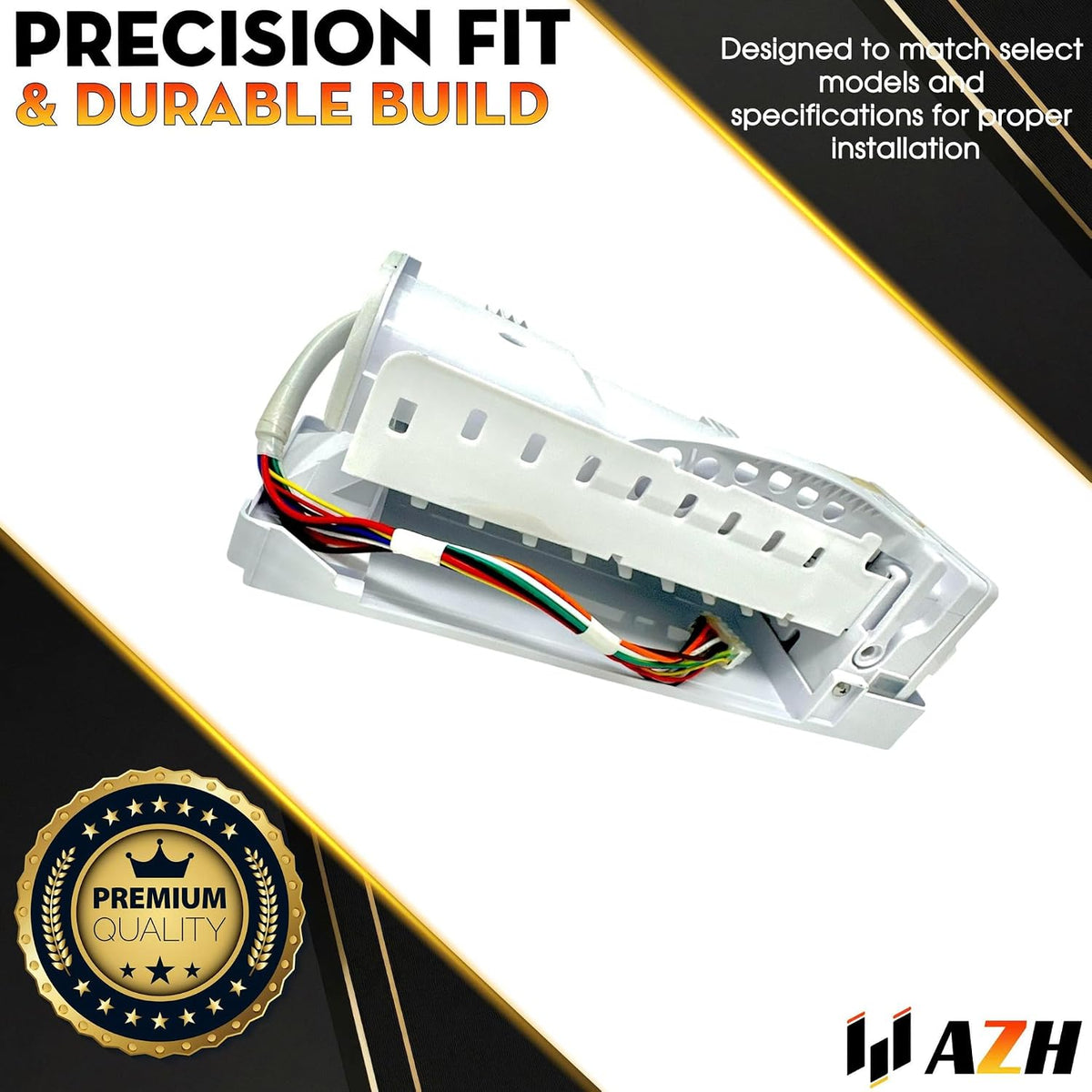 Icemaker Replacement for Samsung RF26XAEBPXAA RF26XAEPN RF26XAEPNXAA RF26XAERS RF26XAERSXAA RF26XAEWP RF26XAEWPXAA RF26XAZBPXAA RF26XAZRS RF26XAZRSXAA RF26XAZWPXAA RF4267HABP Refrigerator