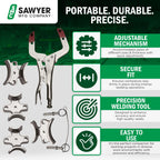 Sawyer Welder's 3rd Hand, Portable Pipe Clamp Alignment Tool for Butt Welds