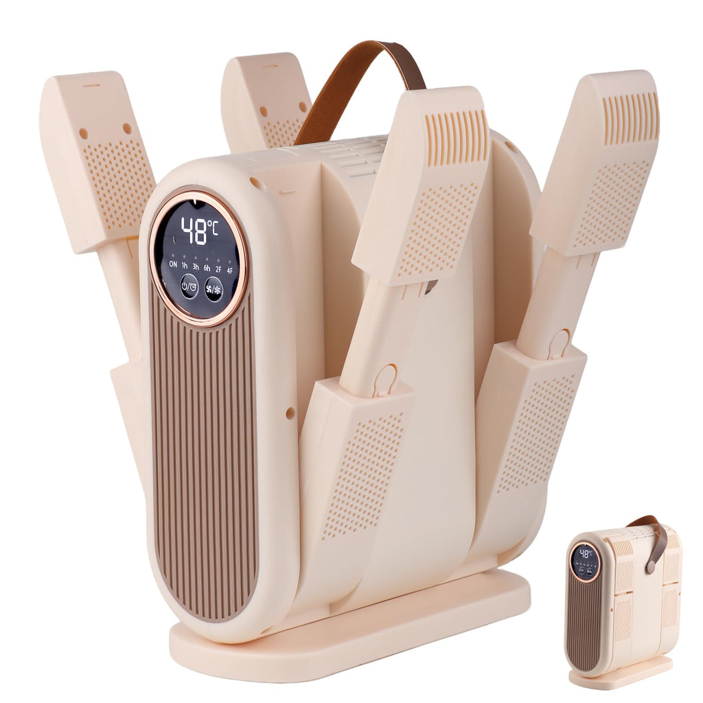 Portable Boot Dryer Folds for easy storage Constant-temperature dehumidification Features aromatherapy deodorization