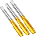 3Pcs 5/16"-18 UNC Thread Tap for Metal,Taper+Plug+Bottom Threading Hand Tap