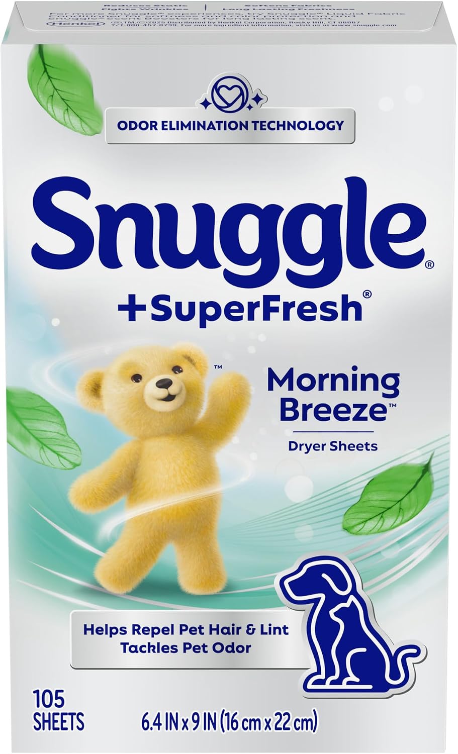 SuperFresh Dryer Sheets, 105 Count