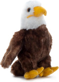 Bald Eagle Stuffed Animal Plushie, Gifts for Kids, Wild Onez Babiez Zoo Animals, Eagle Plush Toy 6 inches
