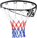 Basketball Rim Goal 18 ", Replacement Basketball Rim Goal Hoop Net for Indoor Outdoor
