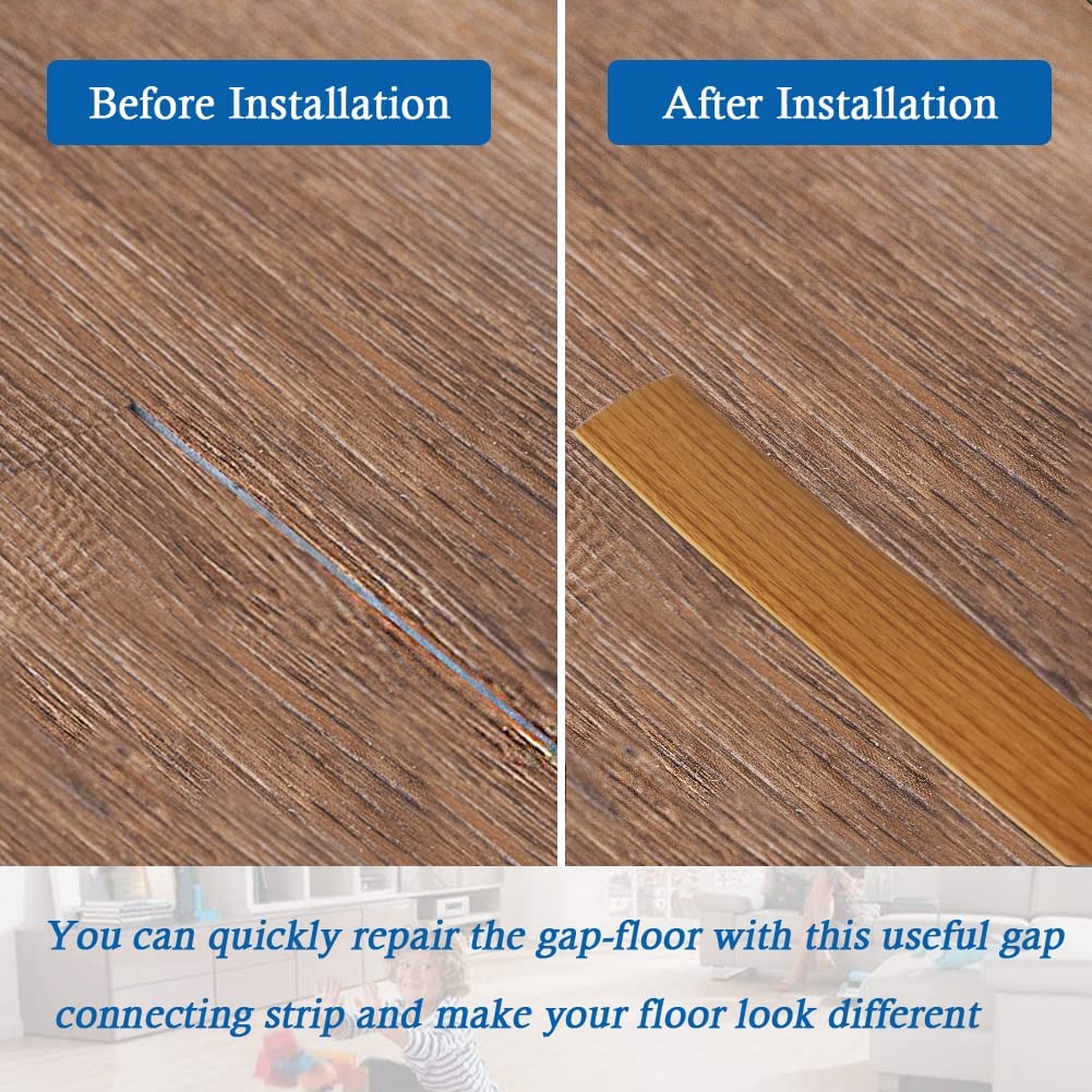 Vinyl Floor Transition Strip Self Adhesive Threshold Strip 3" W