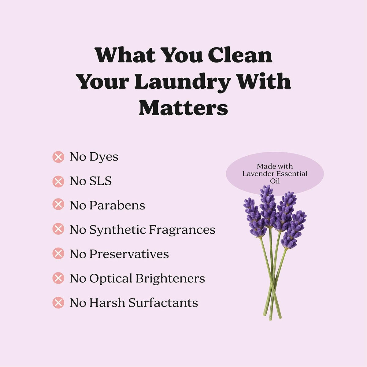 Laundry Detergent Powder Alternative | Cleaner Ingredients. No Harsh Preservatives. Stain + Smell Fighting. With