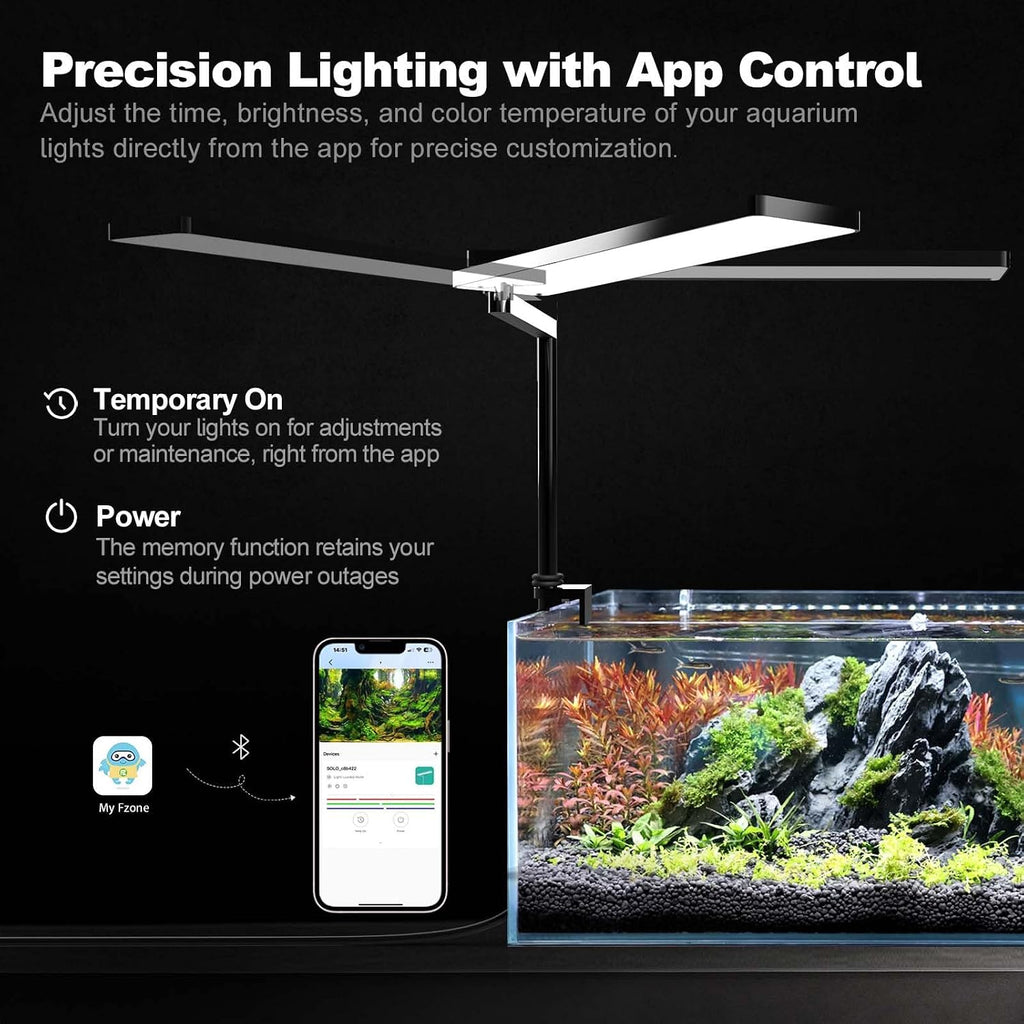 Solo Series Nano Aquarium Light for Freshwater and Planted Tanks