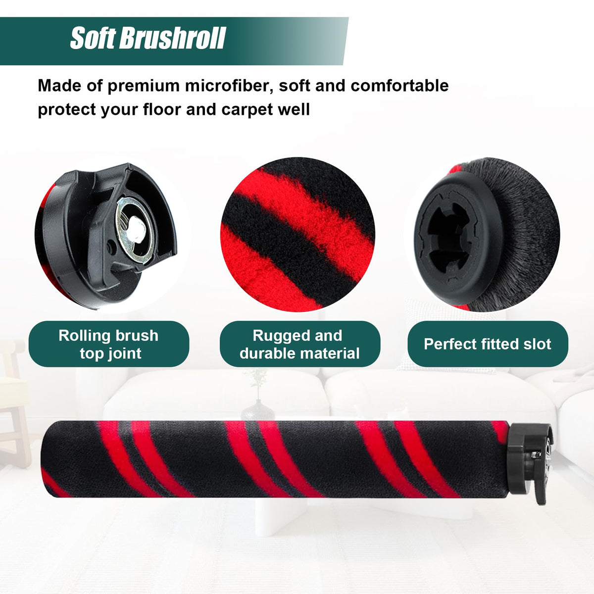 LA702 Filter Brush Roller Compatible with Shark Rotator Lift-Away LA555