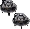 PAROD Pair 515073 Front Wheel Bearing & Hub Assembly Compatible with 2004-2005 Dodge Ram 1500 5Lugs w/ABS