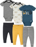 Unisex Baby 3 Outfit Bundle Mix Match Pants Set