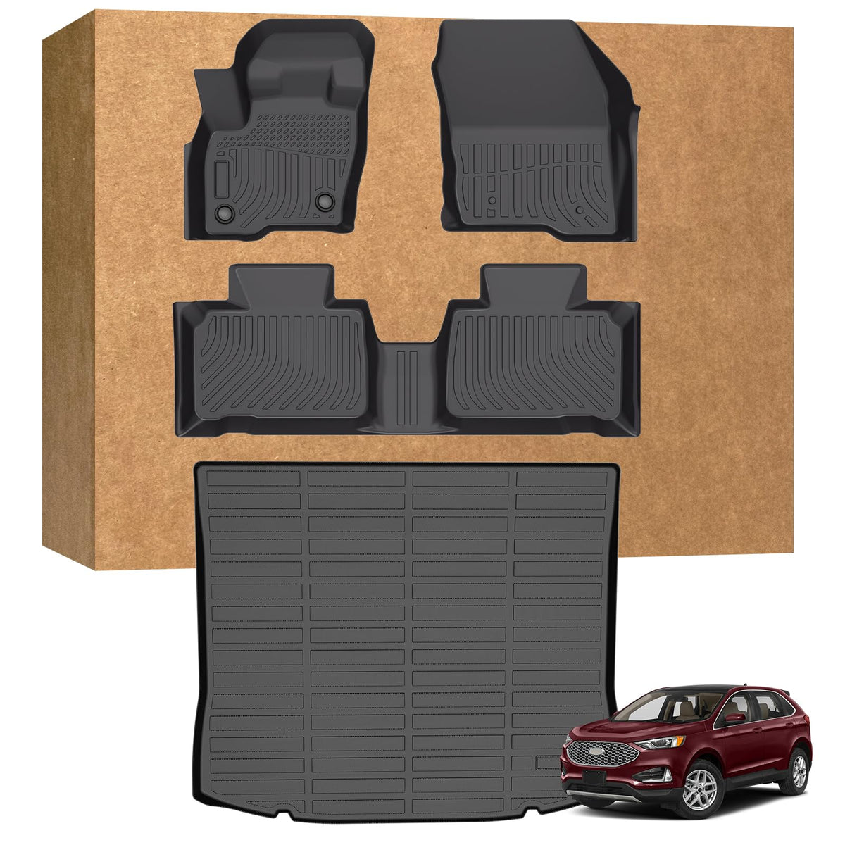 Floor Mats for Ford Edge 2015-2025