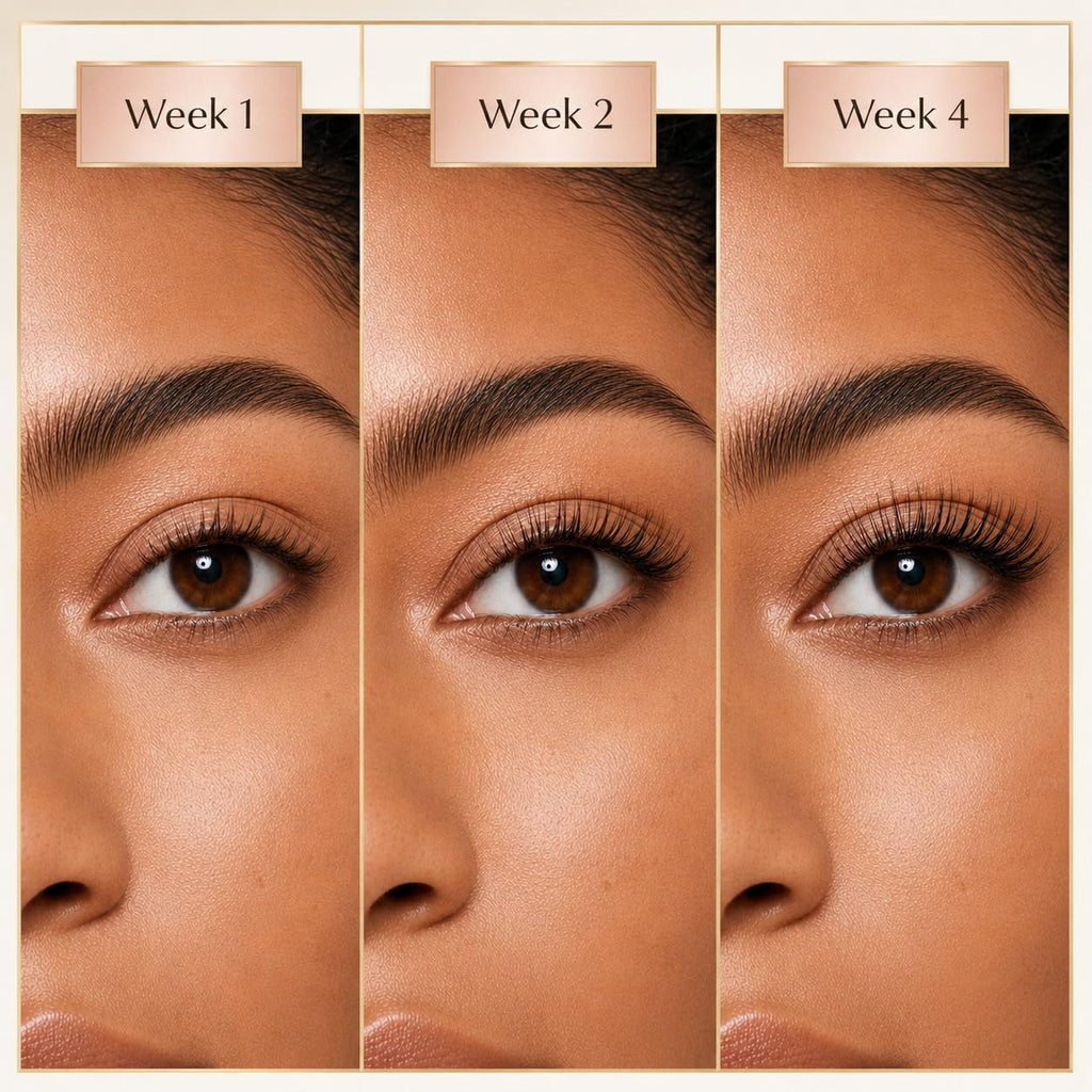 Lash Serum for Eyelash Growth: Peptide & Biotin Lash and Brow Serum, 6 mL
