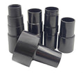 Velodi Plastic Hose Connector Reducer Attachments Fits Vacuum Cleaner(5PCS)