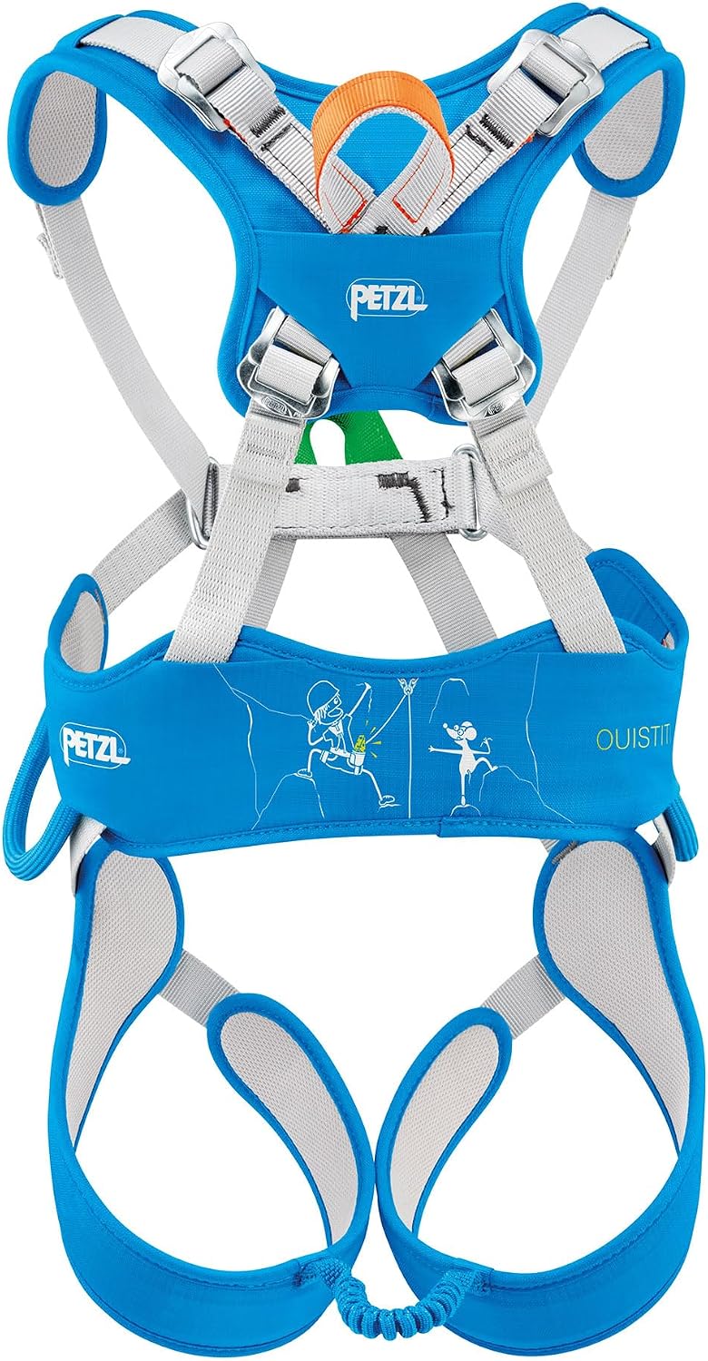 OUISTITI Children's Full Body Climbing Harness - Methyl Blue