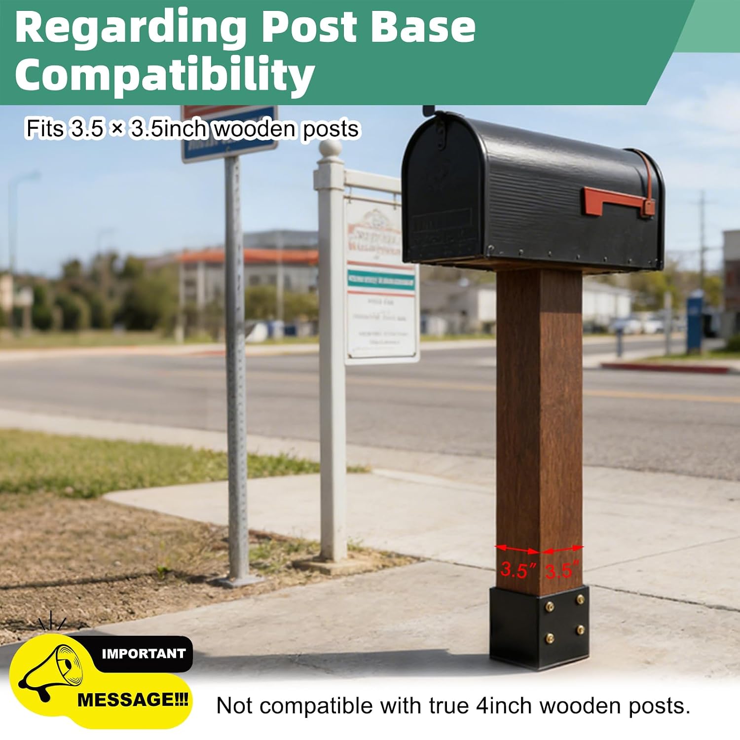 4x4 Post Base, Concealed Fastener Concrete Post Anchor,Elevated Post Base