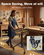Rolling Tool Cart with Phone Stand, Portable Work Table Mechanic Cart