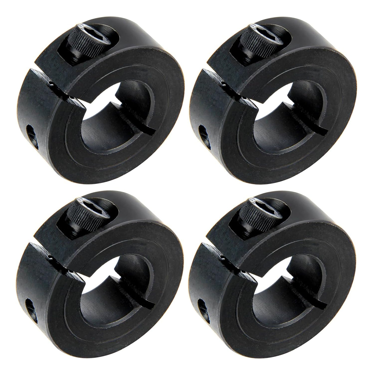 Shaft Collar 5/8" Bore, 1-5/16" OD, 7/16" Thickness, 1045 Carbon Steel Locking Collar for Mechanical Applications