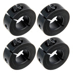 Shaft Collar 7/8" Bore, 1-5/8" OD, 1/2" Thickness, Black Oxide Drill Stop Collar for Industrial Shaft Control