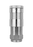 Industrial Air Coupler, G-Style quick connect coupler, 1/2" FNPT, Steel Air tool fitting, S-1815