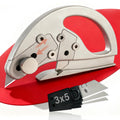 New 2026 youkzuan Professional Carpet Cutter Tool, Carpet Loop Pile Cutter with 15Pcs Heavy Duty Utility Knife