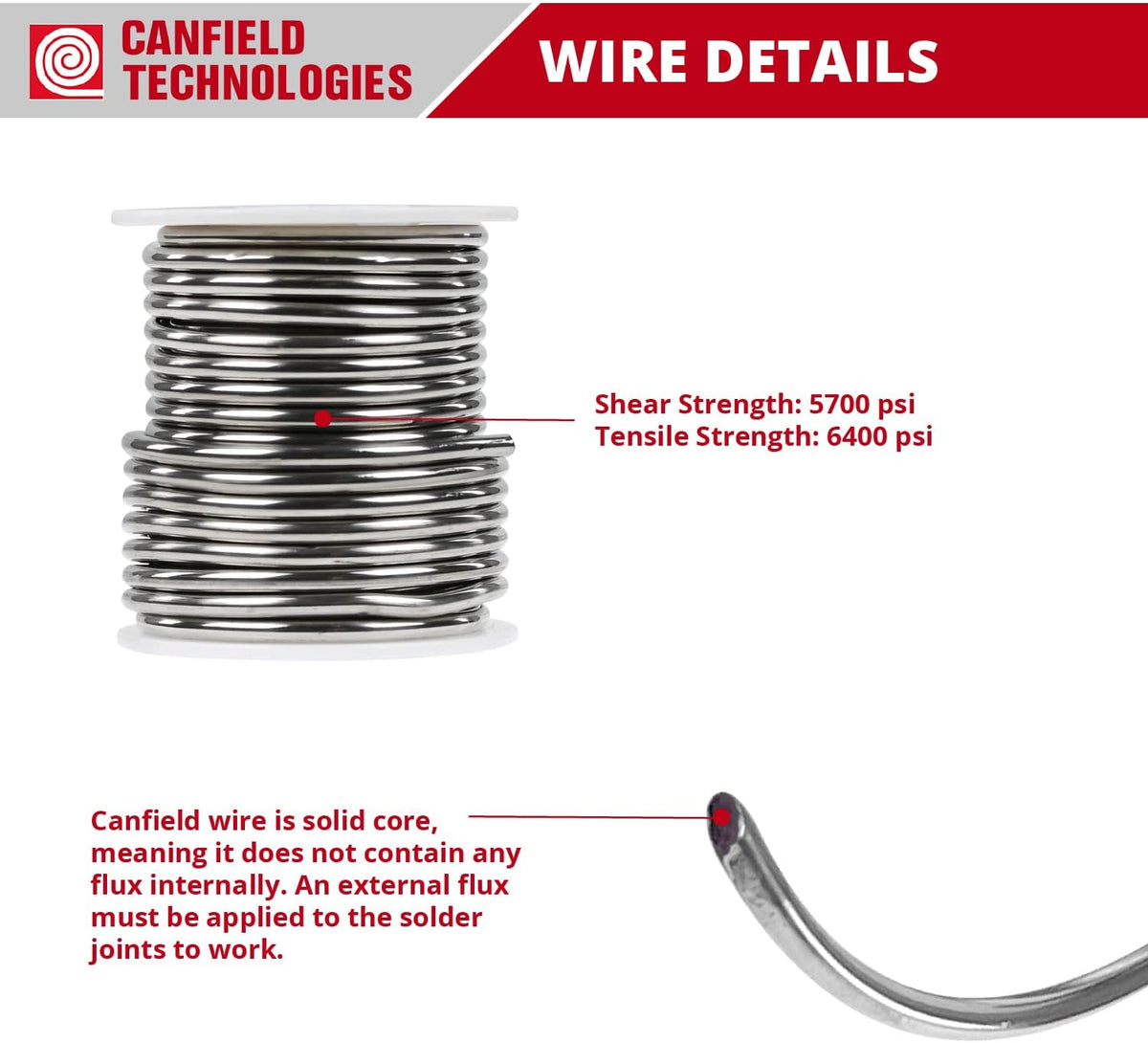 Canfield 60/40 solder for stained glass