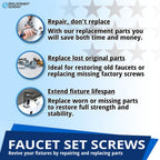ReplacementScrews Set Screws Compatible with Delta RP25620