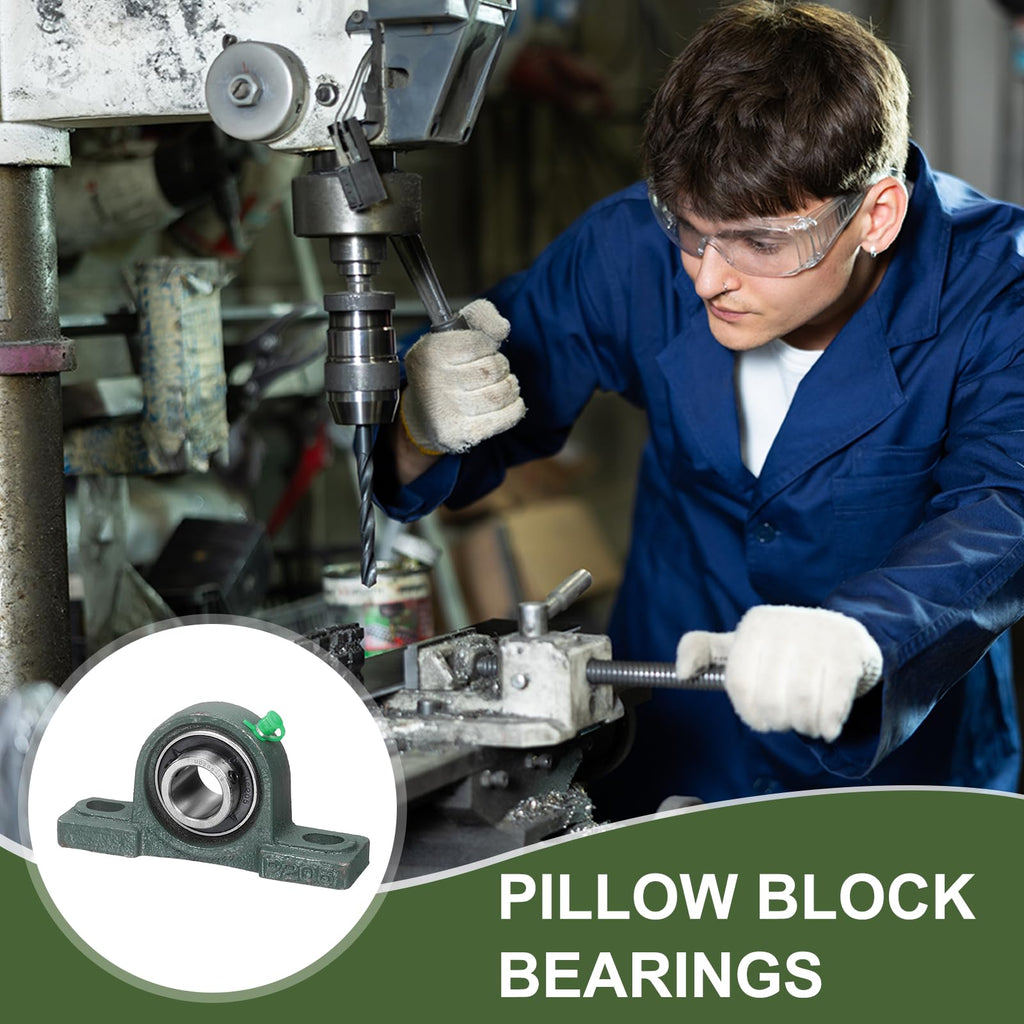 uxcell UCP205-15 Pillow Block Bearings, 15/16inch Bore Self Alignment