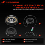 A-Premium Air Conditioner AC Compressor Clutch Kit