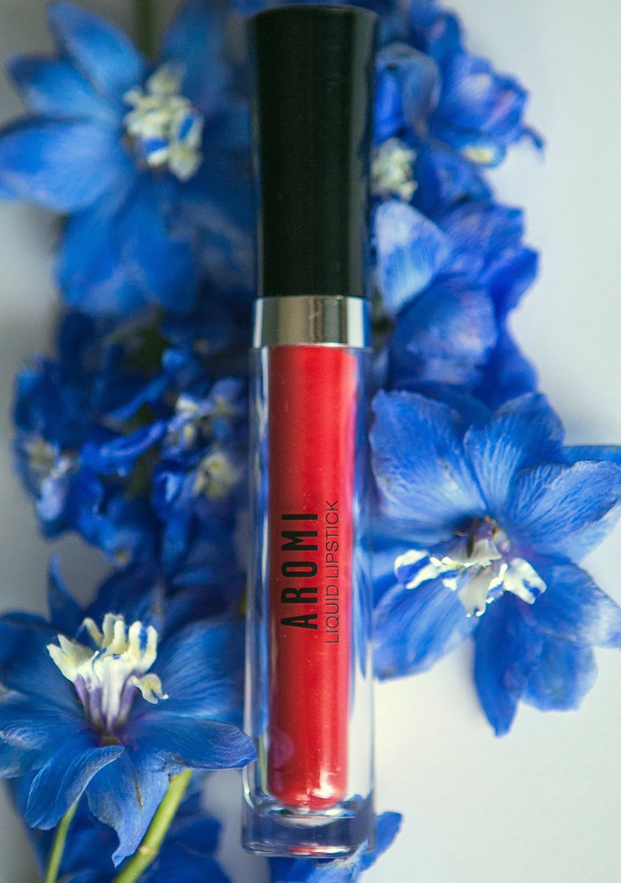 Bright Red Matte Liquid Lipstick (Preppy Red)