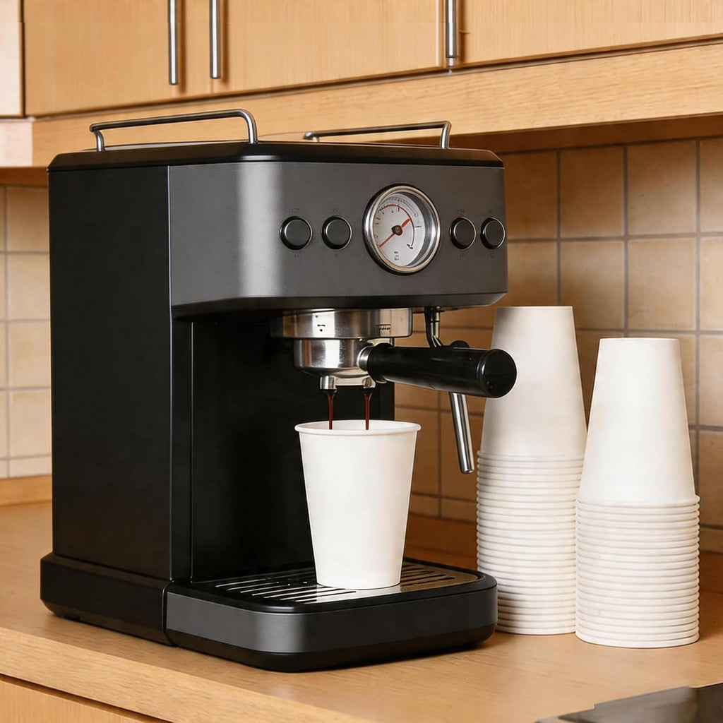Coffee Cups 12 oz 100 Count Disposable Paper Coffee Cups White