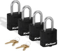 SmartKey Re-Keyable Laminated Steel Padlock with Weather Cover