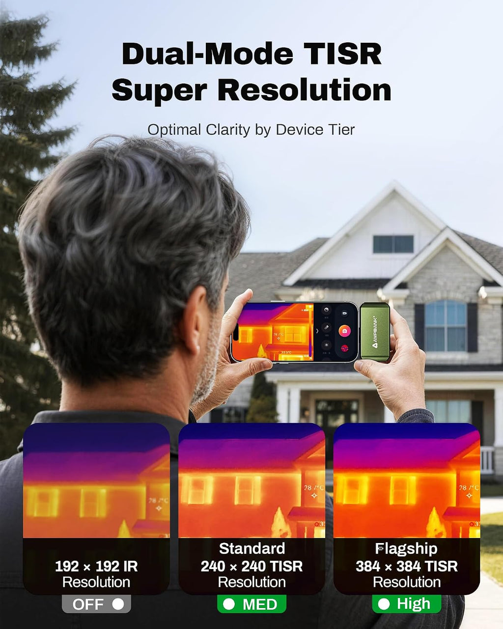 AMPBANK M192 Thermal Camera for Any USB-C iPhone & Android