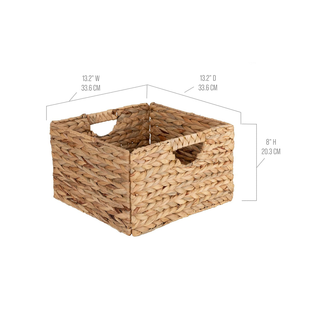 Premium Natural Handwoven Portable Laundry Bin Basket with Carrying Handles, Household Storage for Clothes, Linens