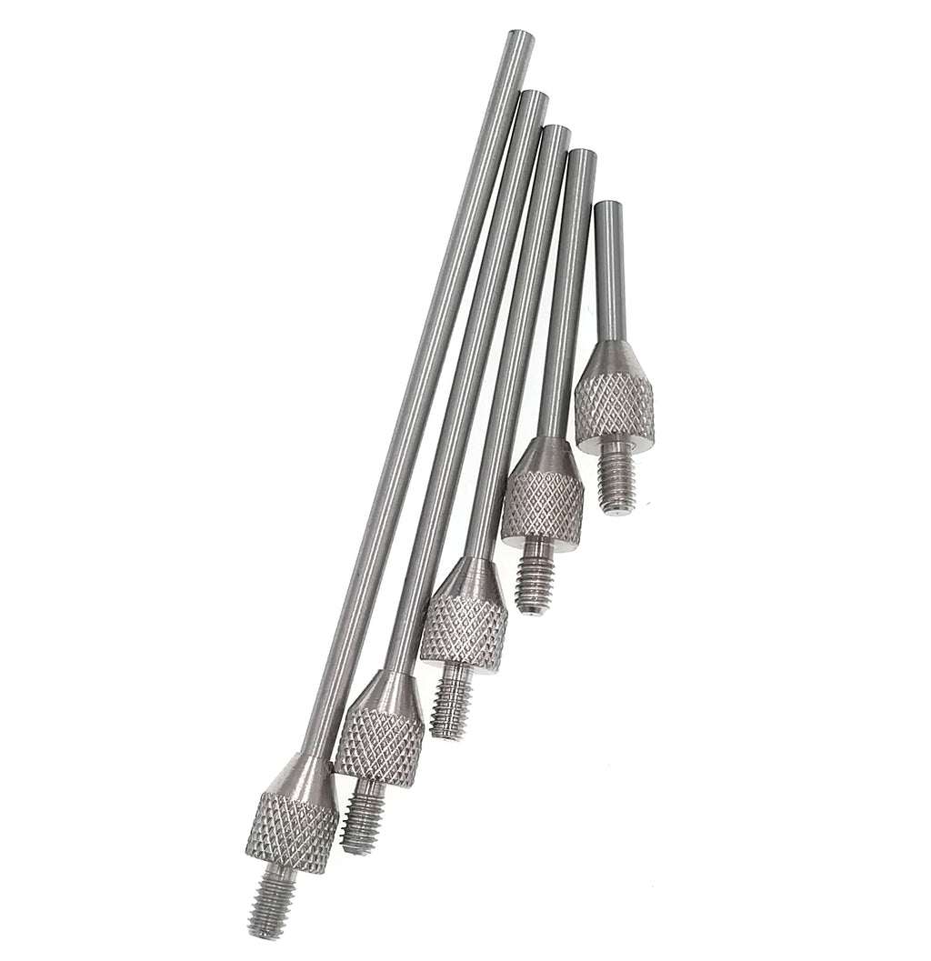Needle Point Contact Points Set for Depth Gauge Dial Indicator M2.5 Thread 2 mm Diameter (D2mm)