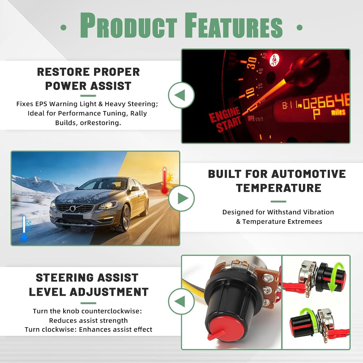 Electric Power Steering Controller Kit Fit For Saturn Vue Ion