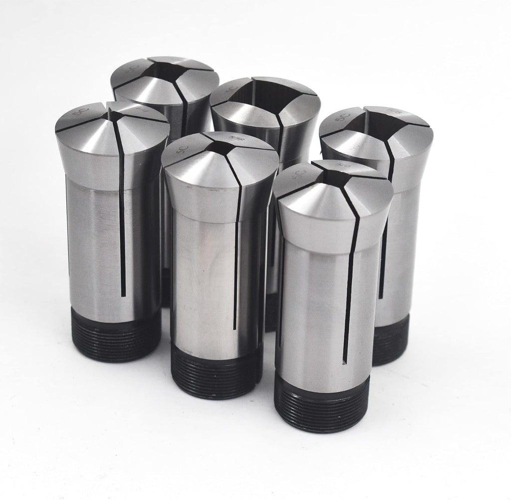 6-Pack 5C Square Collet Set 1/4,5/16,3/8,1/2,5/8,3/4