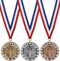 Hodges Award Medals - Gold, Silver, and Bronze Award Medals - 3 Pack | Award Medals