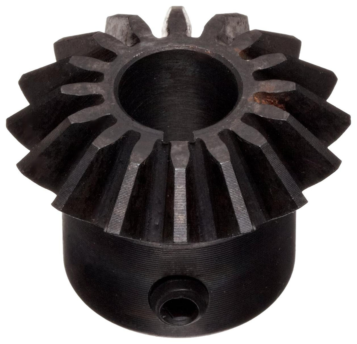 Martin HM828 Miter Gear, 20° Pressure Angle, High Carbon Steel, Inch, 0.750" Face, 1" Bore Diameter, 3.5" Pitch Diameter, 3.68" Outer Diameter, 28 Teeth