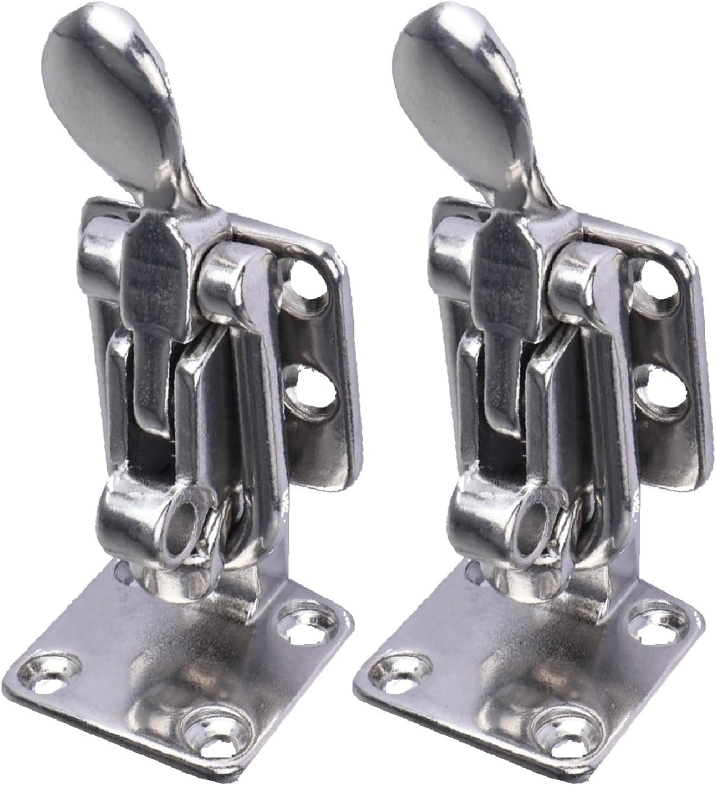 NovelBee 2pcs 90 Degree Clamp Latches,Boat Hatch Latches,Hold Down Clamp