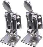 NovelBee 2pcs 90 Degree Clamp Latches,Boat Hatch Latches,Hold Down Clamp