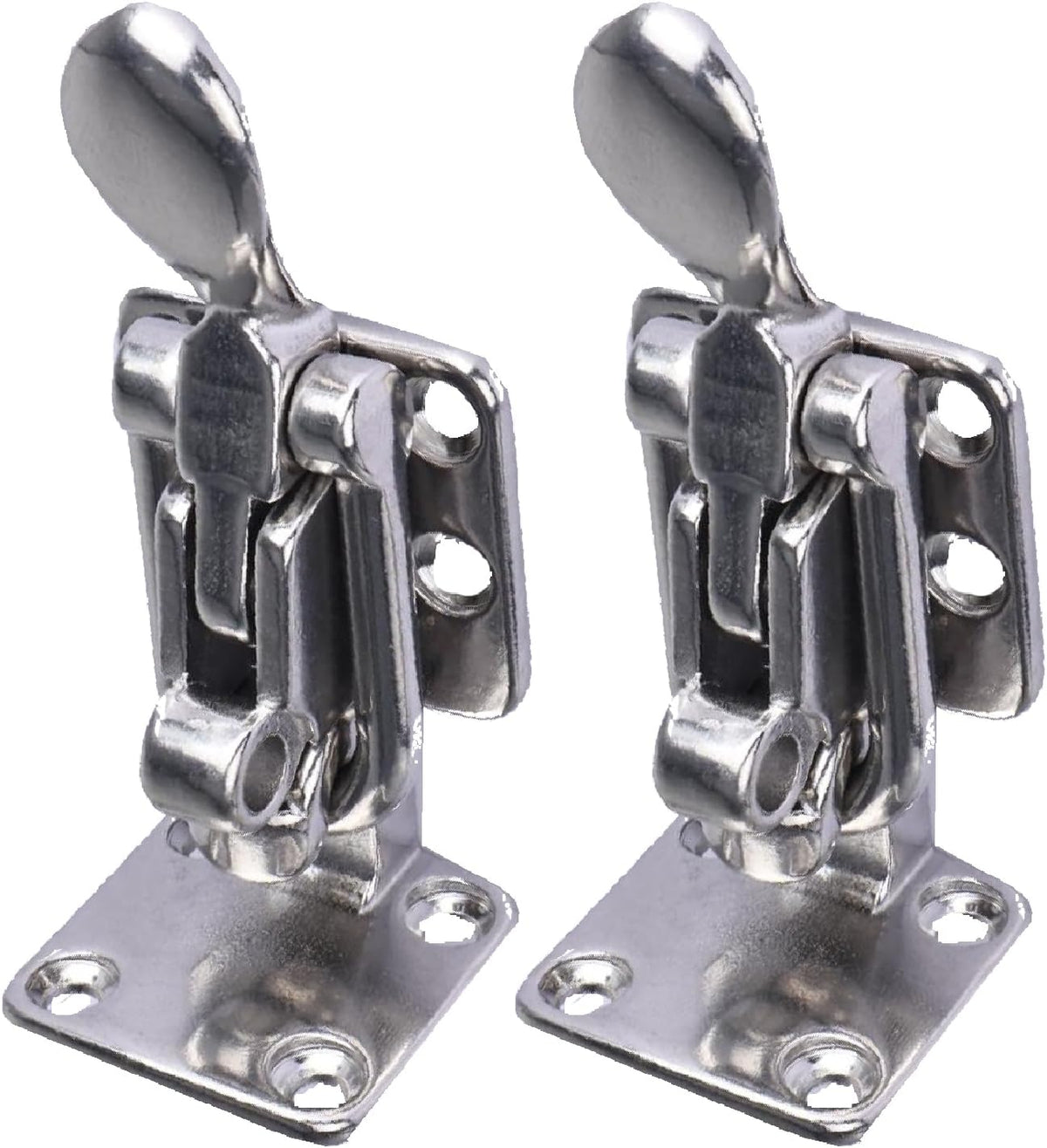 NovelBee 2pcs 90 Degree Clamp Latches,Boat Hatch Latches,Hold Down Clamp