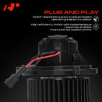 A-Premium Front HVAC Heater Blower Motor with Fan Cage