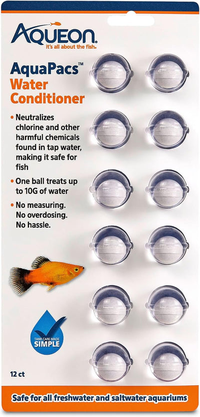 AquaPacs Water Conditioner 12 Pack, 10 Gallon