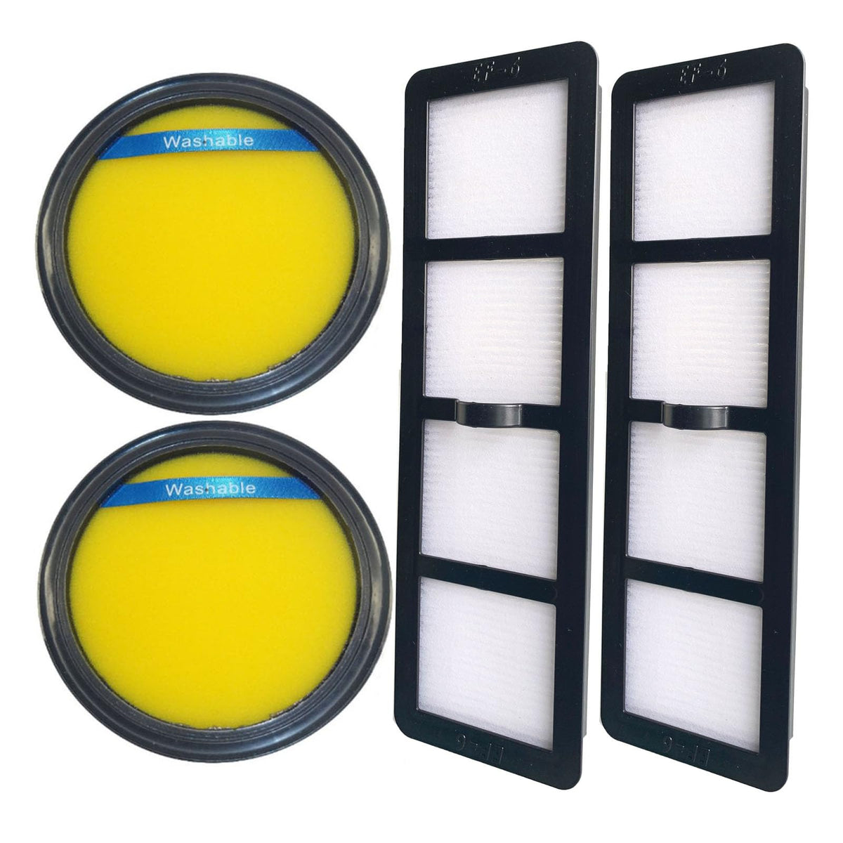 Replacement EF 6 DCF 25 Filter for Eureka Airspeed SuctionSeal AS1104A