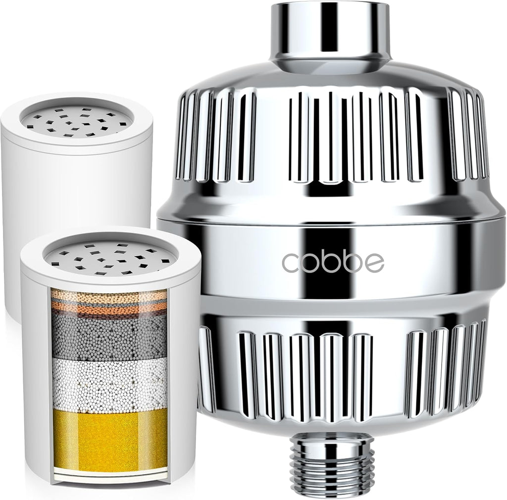 Shower Filter for Hard Water, KDF-55 Removes Chlorine & Heavy Metals