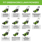 Greenworks Replacement Lawn Mower Blade (21" Mowers : MO40L4413, MO40L03, MO48L4422)