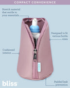 Travel Bottle Protector Set 4 Pack Padded Reusable Holders