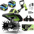 6000mAh Cordlees Tiller Cultivator for Gardening
