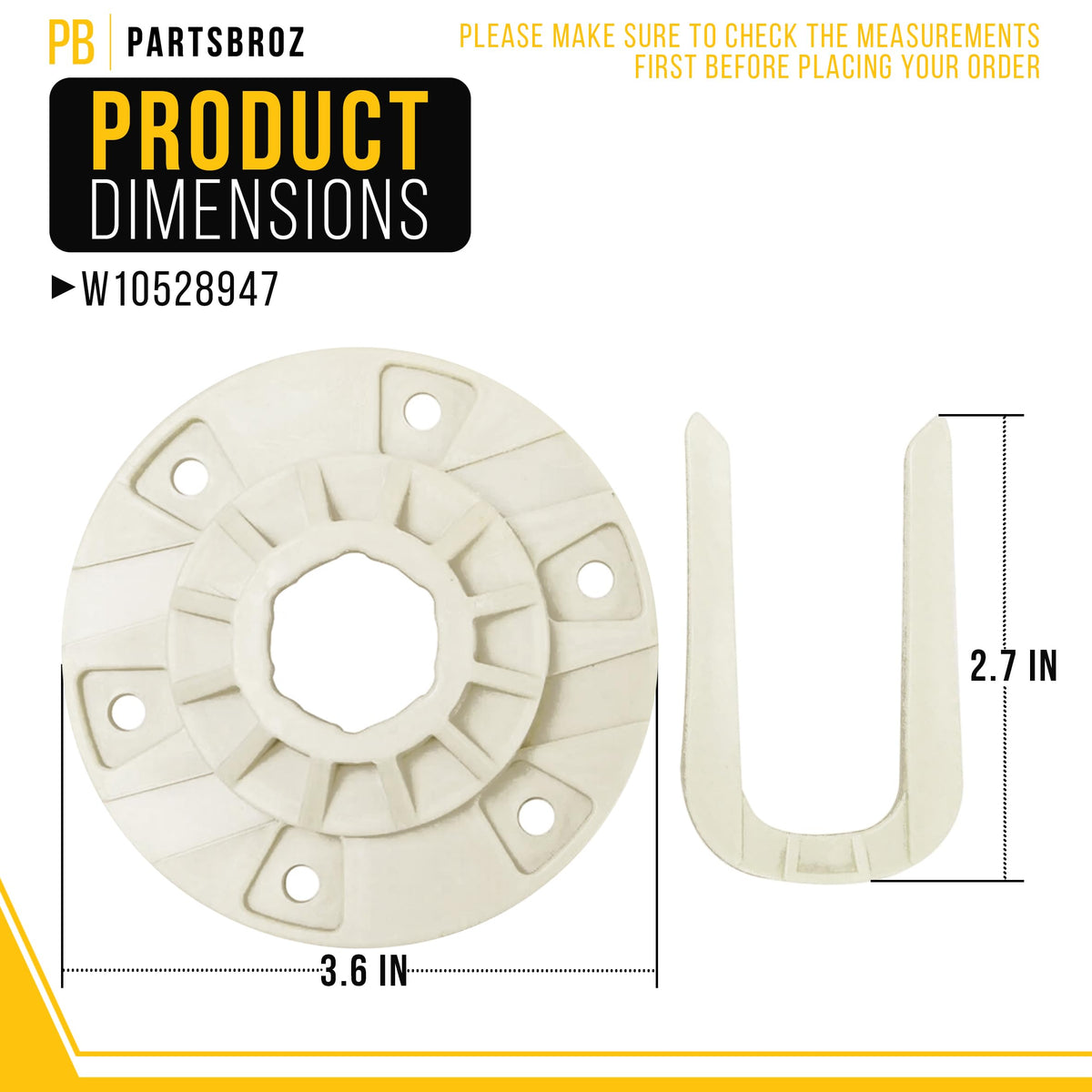 Washer Drive Hub Kit for Maytag MVWP475EW0