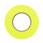 1" Width ProTapes Pro Gaff Premium Matte Cloth Gaffer's Tape With Rubber Adhesive, 50 yds Length x, Fluorescent