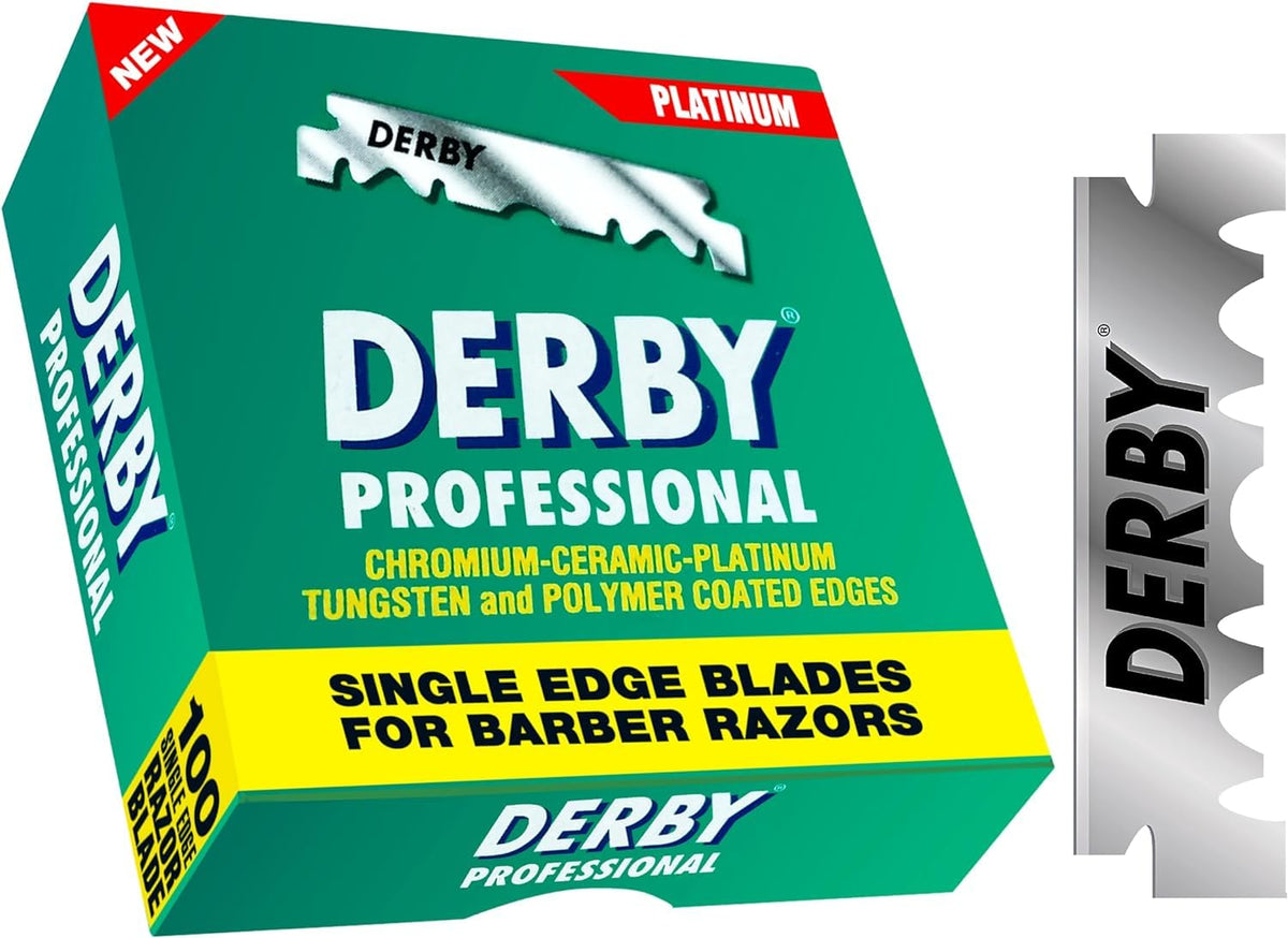 Professional Single Edge Razor Blades, 100 Count